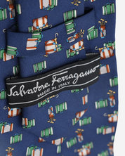 Ferragamo Tie Suitcases