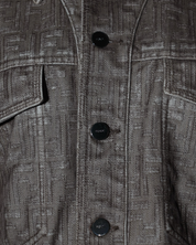Fendi Denim Zucca Jacket 50 IT