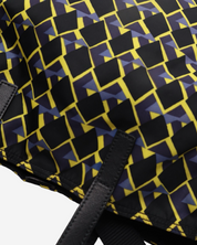 Prada Nylon Geometric Reversible Tote Bag