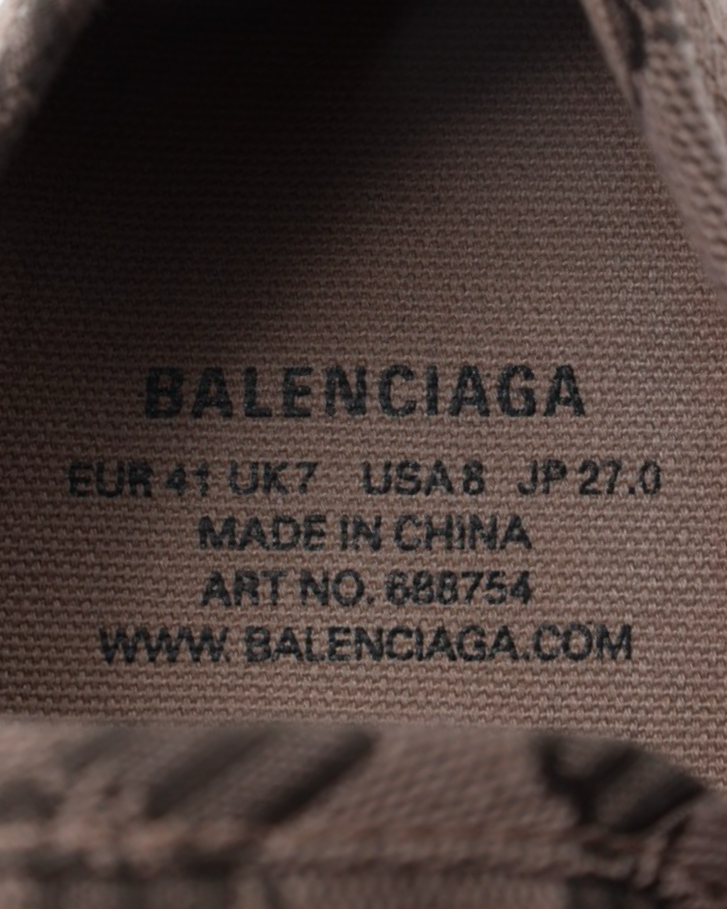 Balenciaga Paris Low Top Sneakers 41