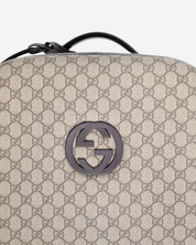 Gucci GG Supreme Interlocking Suitcase
