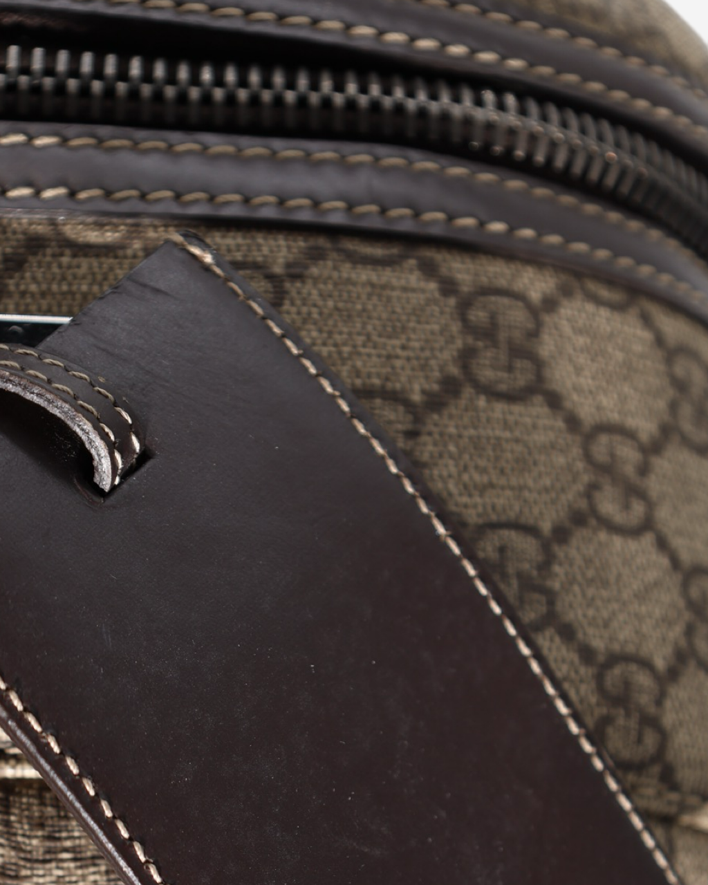 Gucci GG Supreme Interlocking Suitcase
