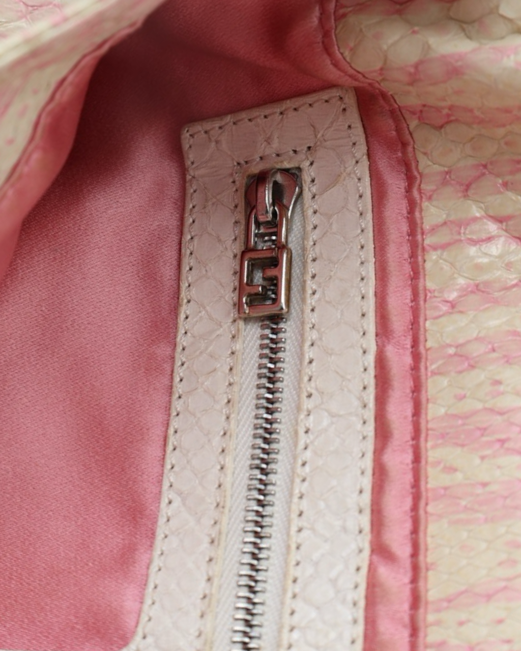 Fendi Python Baguette Bag