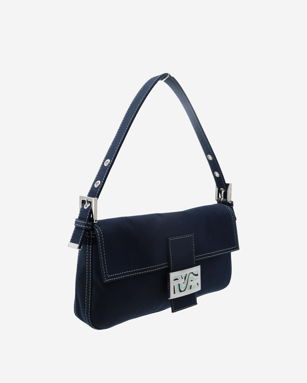 Bolsa Fendi Baguette Canvas