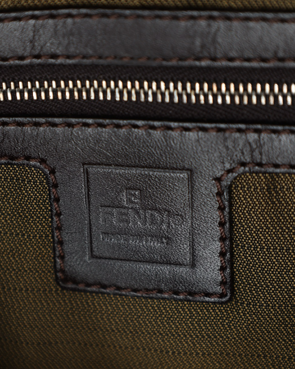 Fendi Baguette Zucca Bag