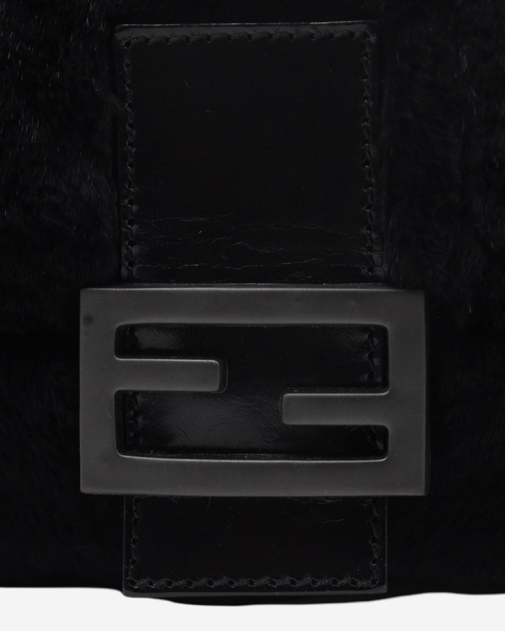 Fendi Baguette Fur Bag