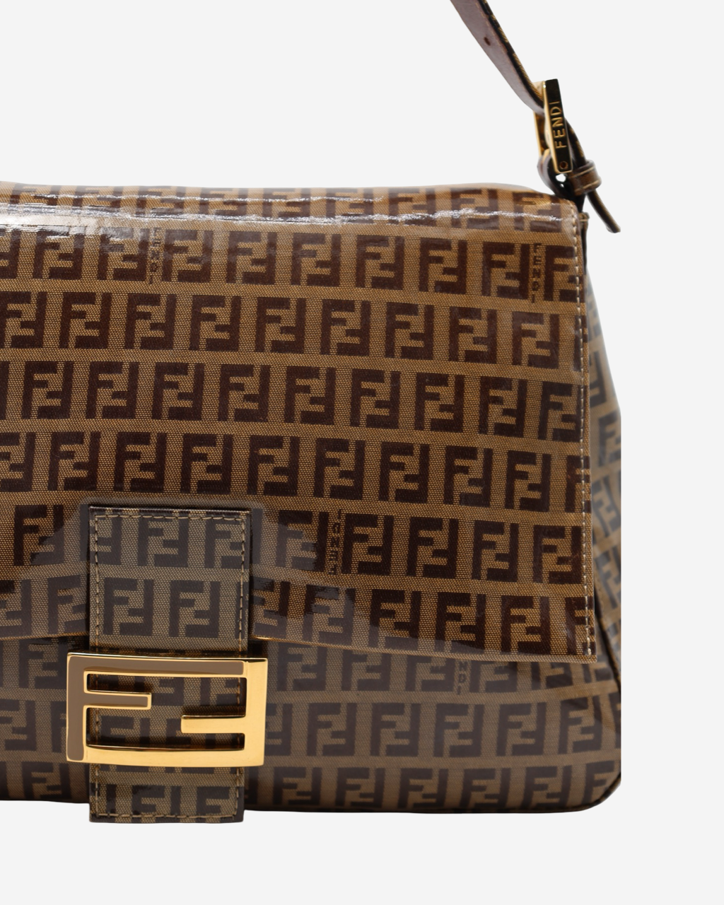 Fendi Mamma Baguette Zucchino Bag