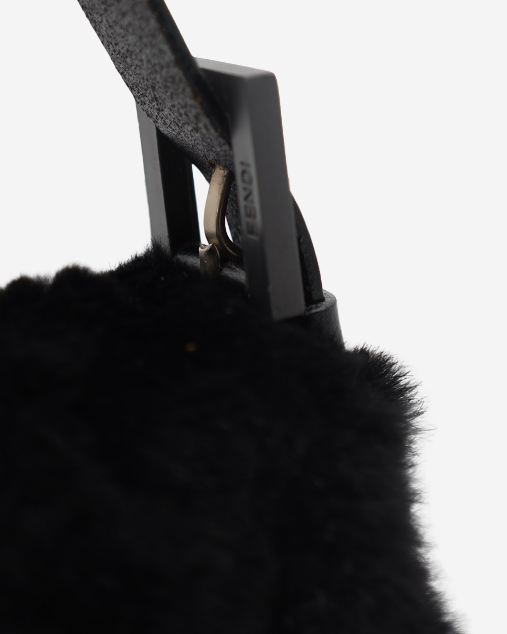 Fendi Baguette Fur Bag