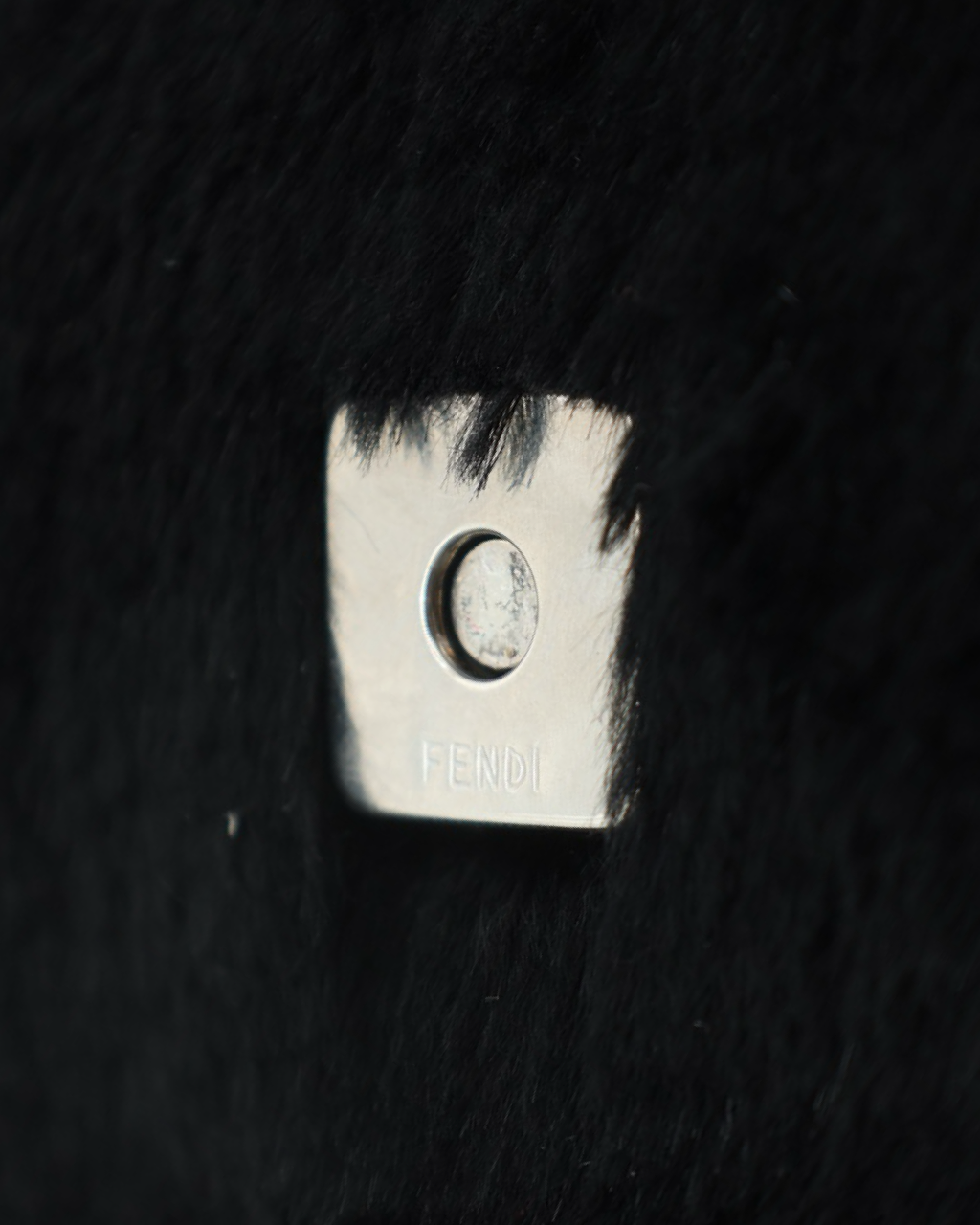 Fendi Baguette Fur Bag