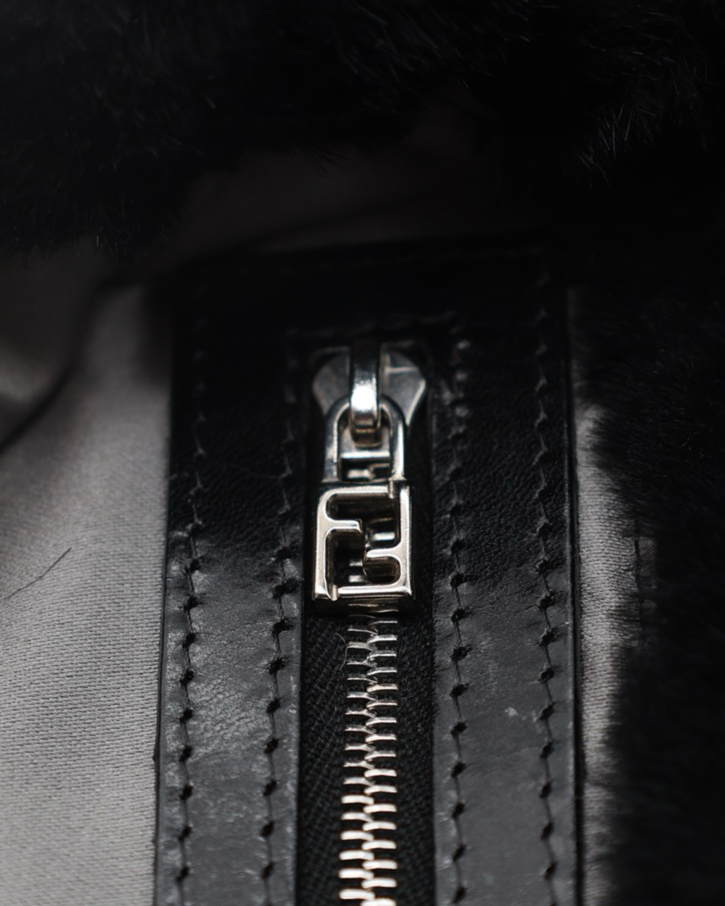 Fendi Baguette Fur Bag