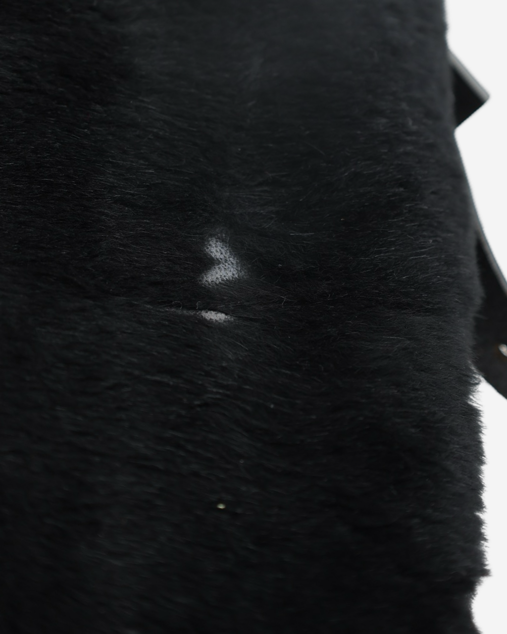 Fendi Baguette Fur Bag