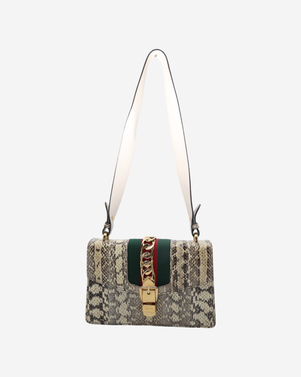 Gucci Sylvie Python Bag 2014