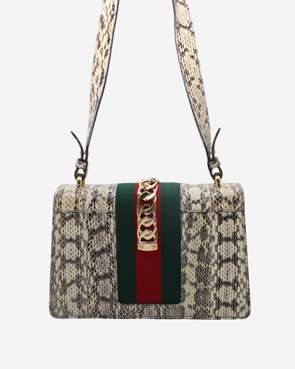 Gucci Sylvie Python Bag 2014