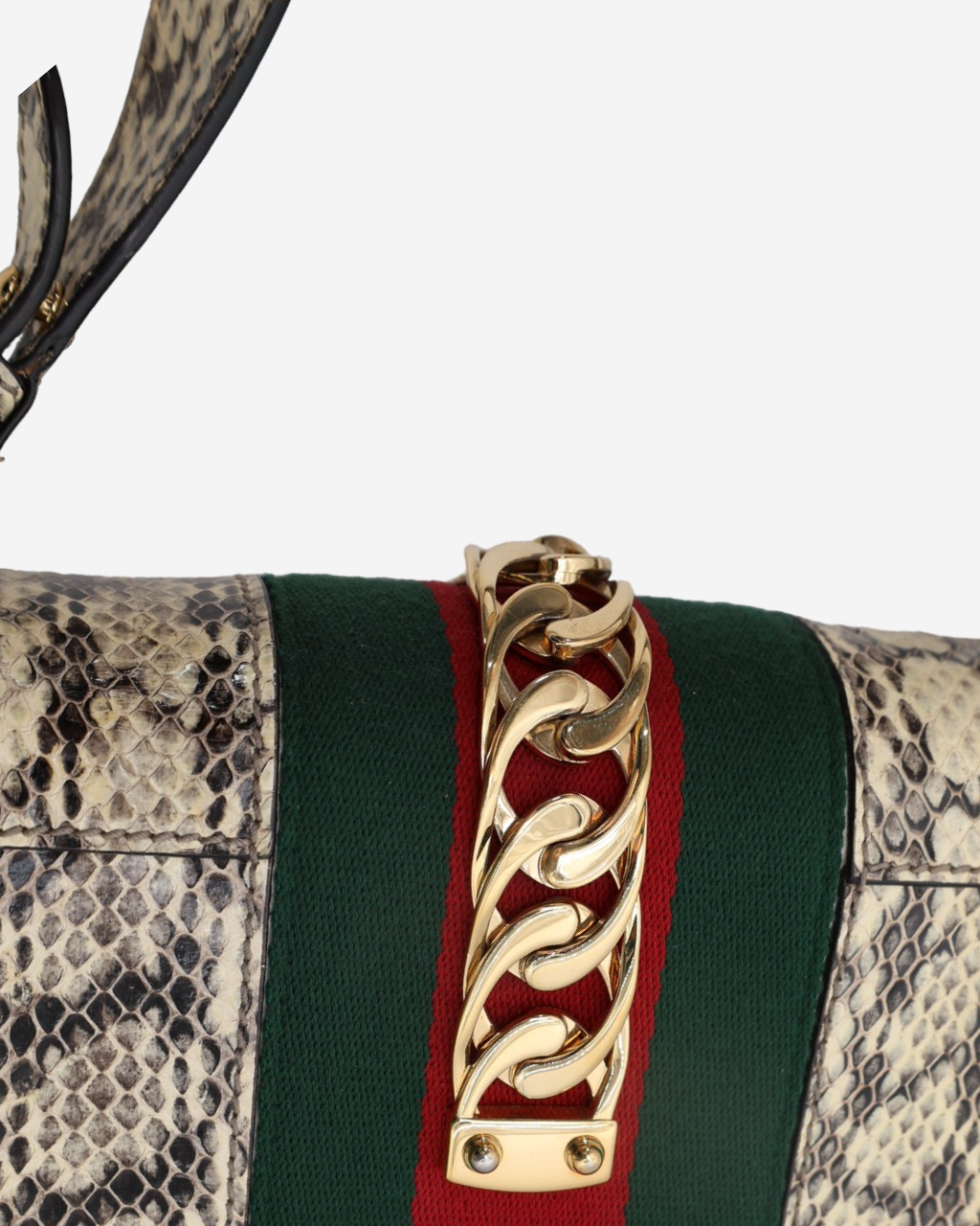Gucci Sylvie Python Bag 2014