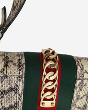 Gucci Sylvie Python Bag 2014
