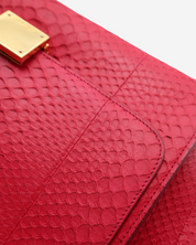 Celine Trapeze Python Bag