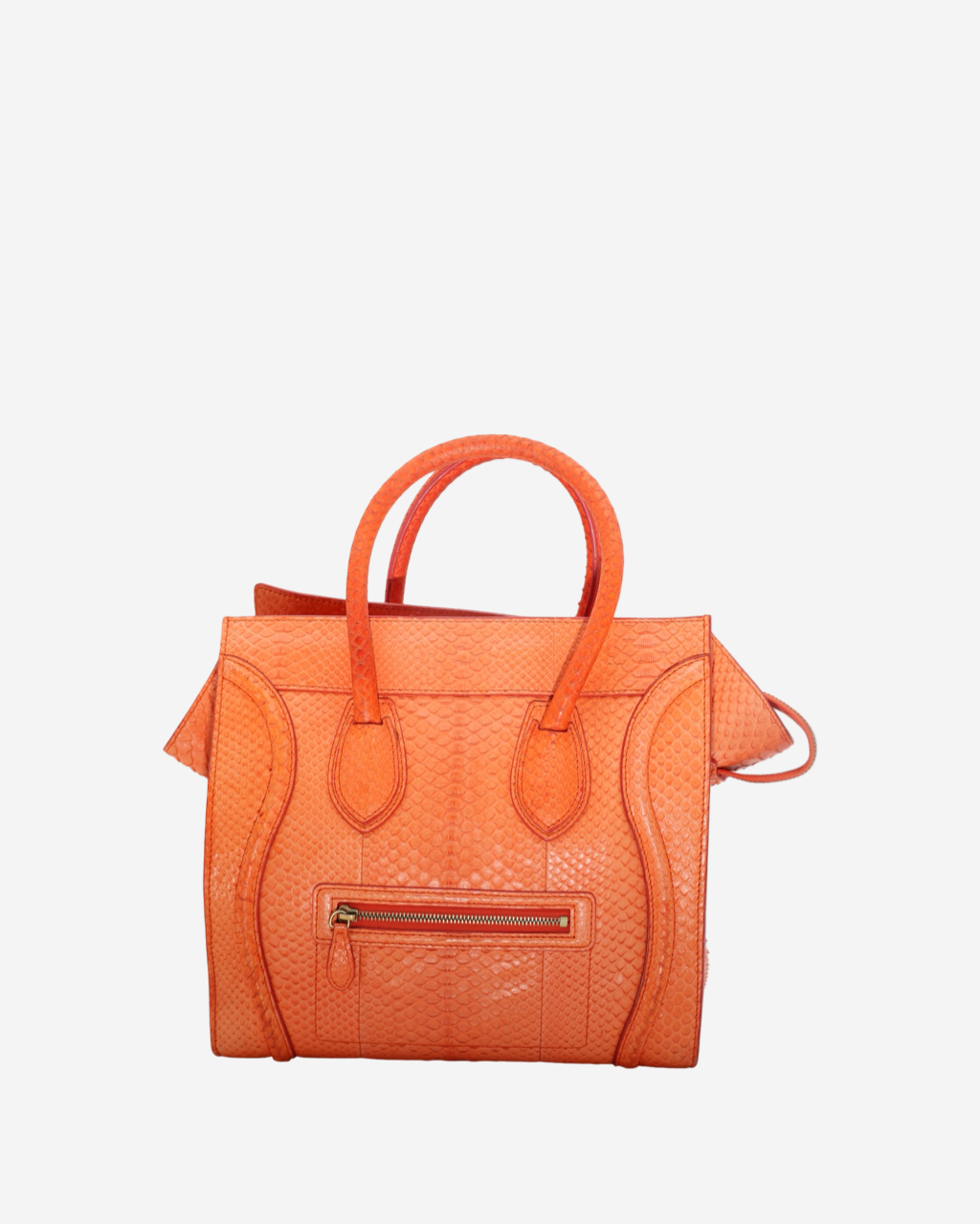 Celine Luggage Python Bag