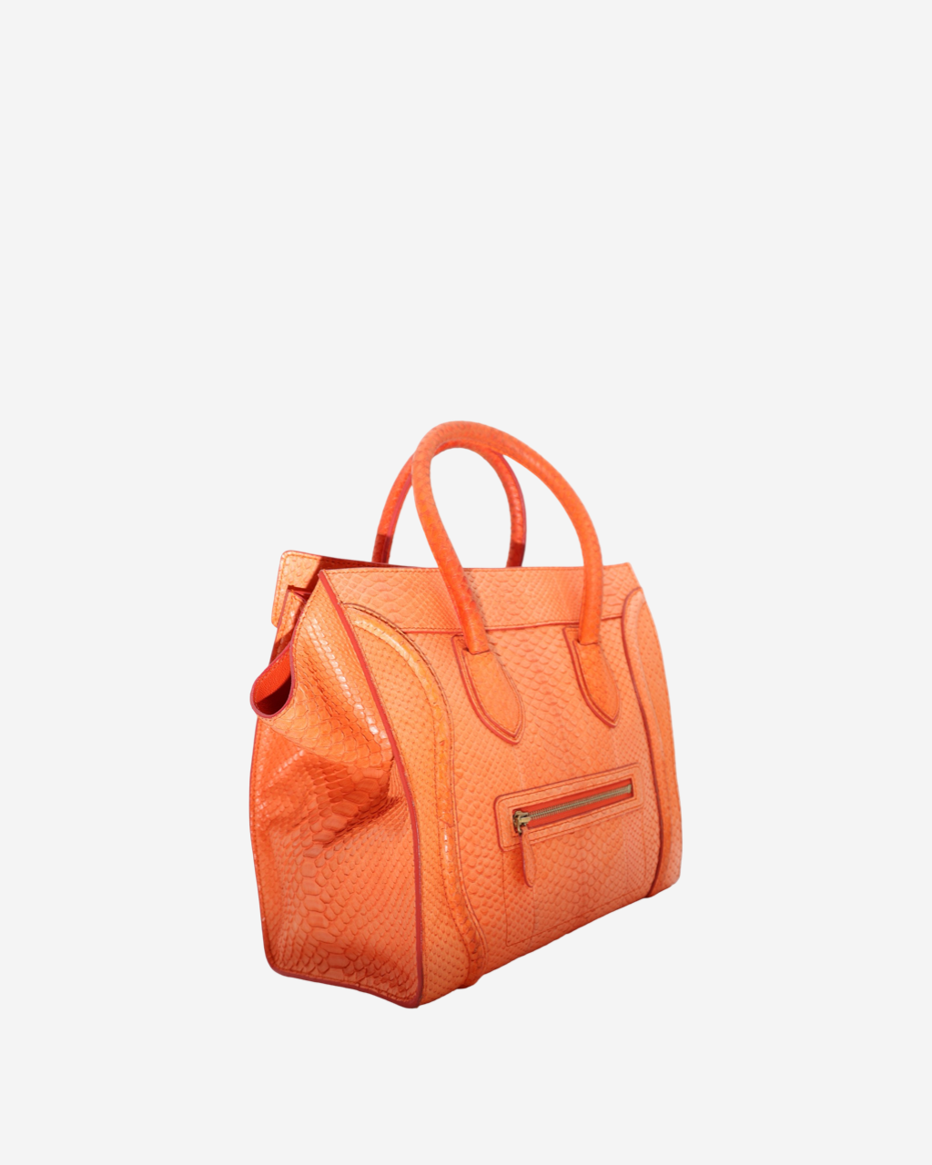 Celine Luggage Python Bag