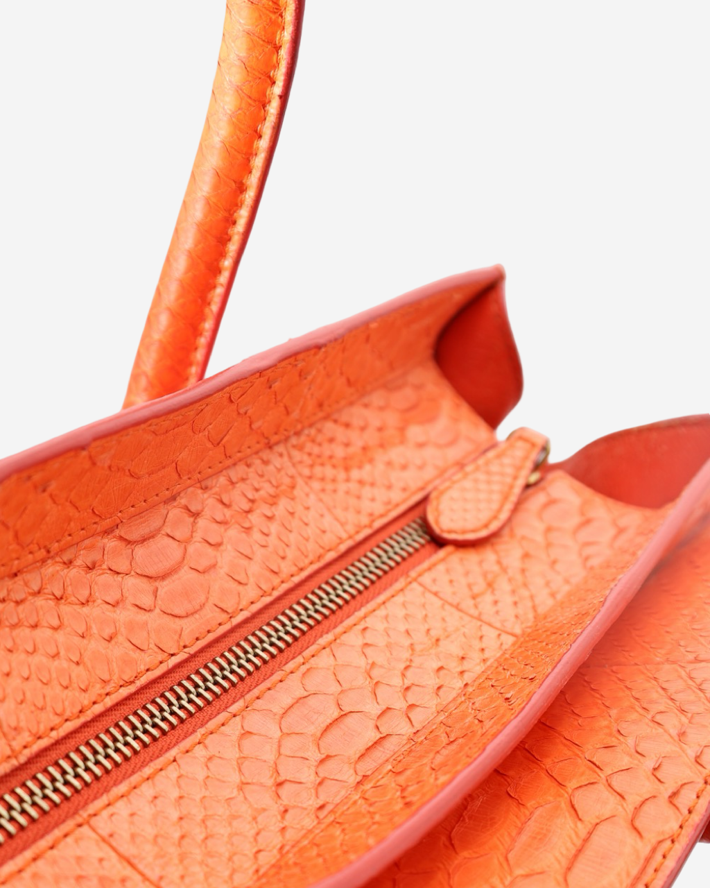 Celine Luggage Python Bag