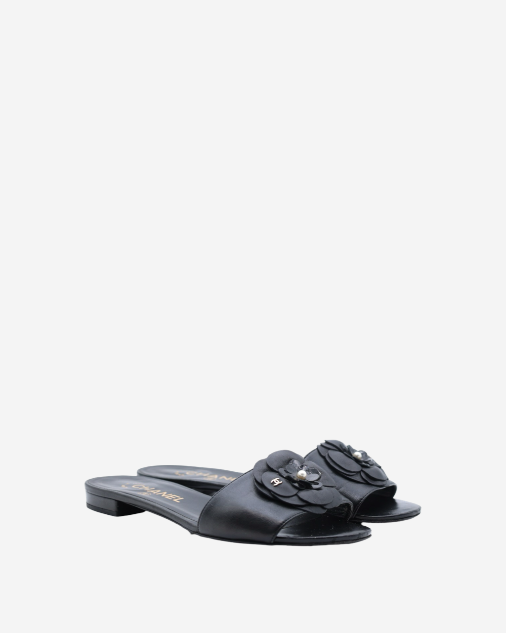 Sandalias Chanel Camelia 37.5