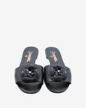 Sandalias Chanel Camelia 37.5