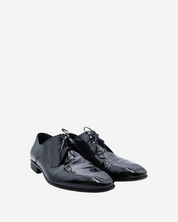 Ferragamo Patent Leather Oxfords 45