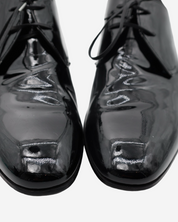Ferragamo Patent Leather Oxfords 45