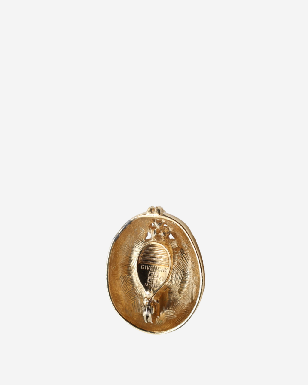 Givenchy Oval Earrings