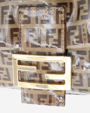 Fendi Zucchino Vinyl Baguette Bag