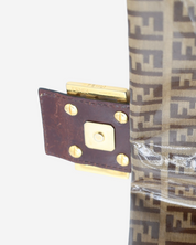 Fendi Zucchino Vinyl Baguette Bag