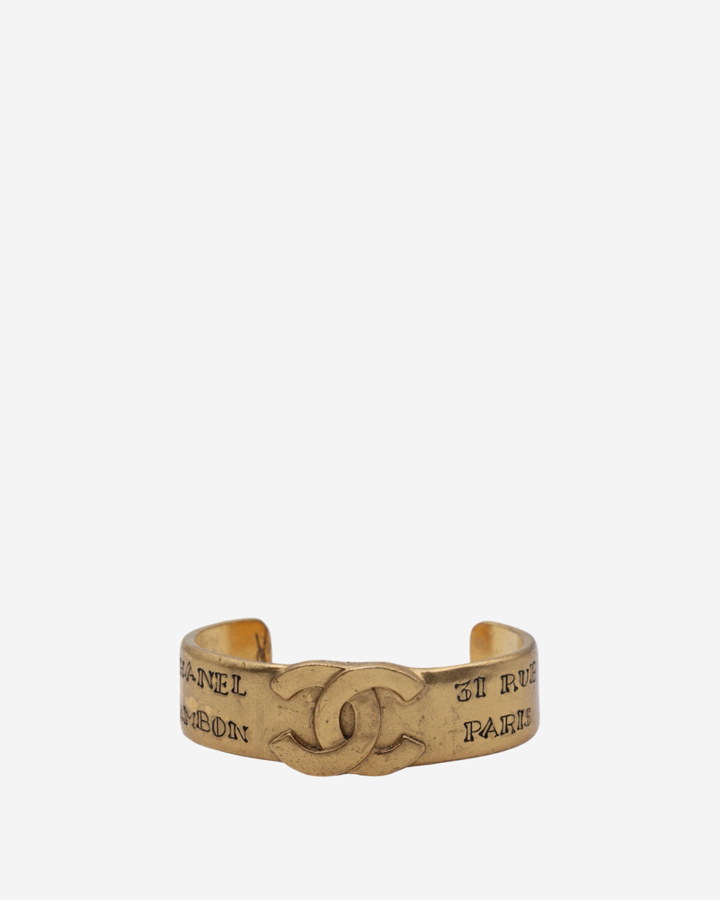 Brazalete Chanel Logo CC