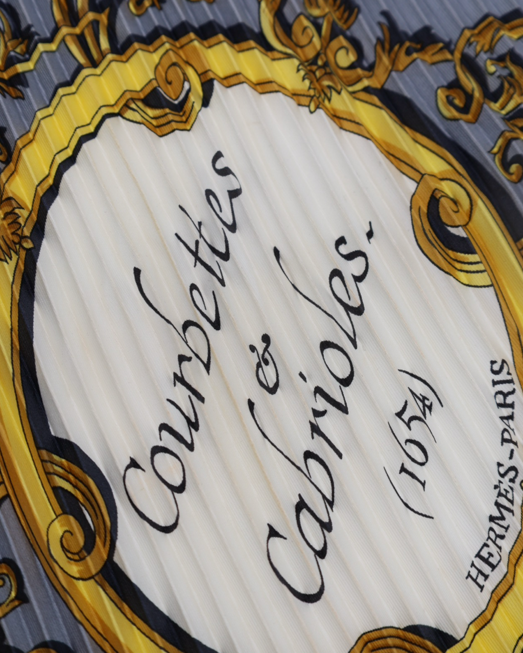 Mascada Hermès Courbettes e Cabrioles