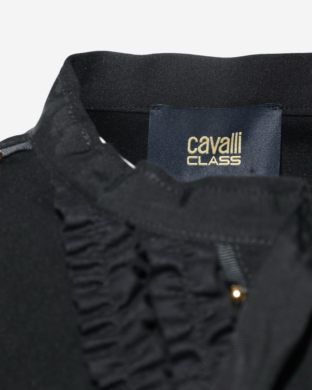 Chamarra Cavalli Class Volantes y Tachuelas 48 IT