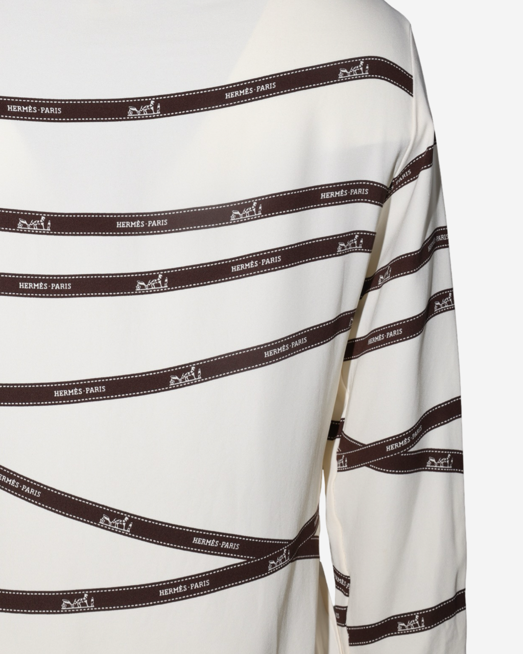 Blusa Hermès Bolduc 38 FR