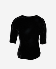 Saint Laurent Velvet Blouse S