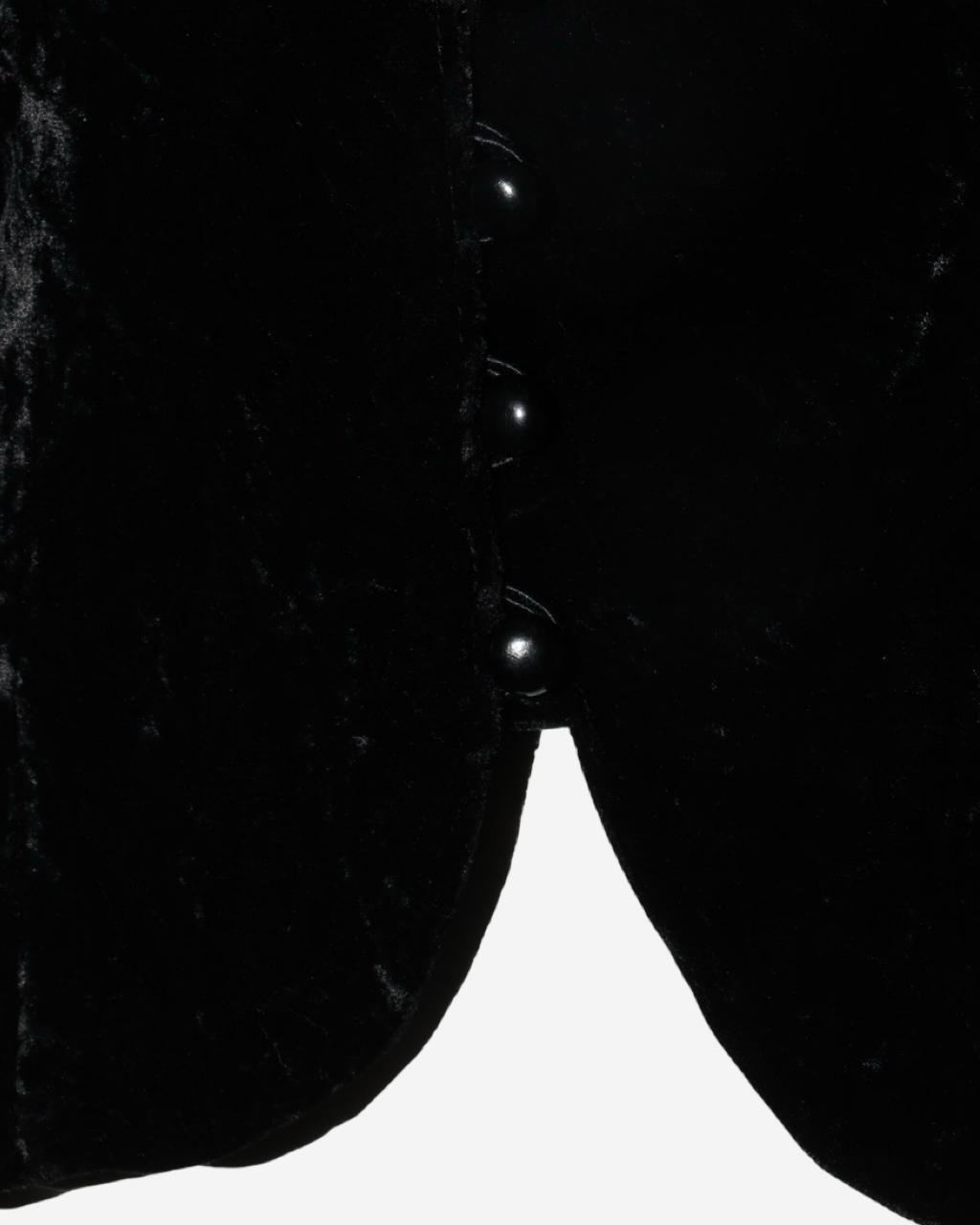 Saint Laurent Velvet Blouse S