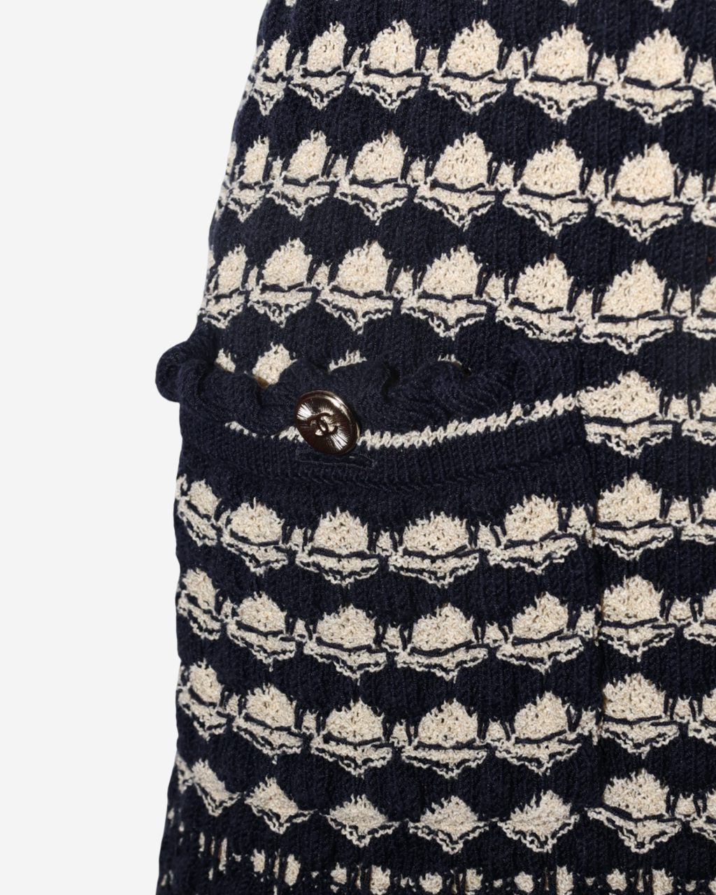 Vestido Chanel Tejido 38 FR