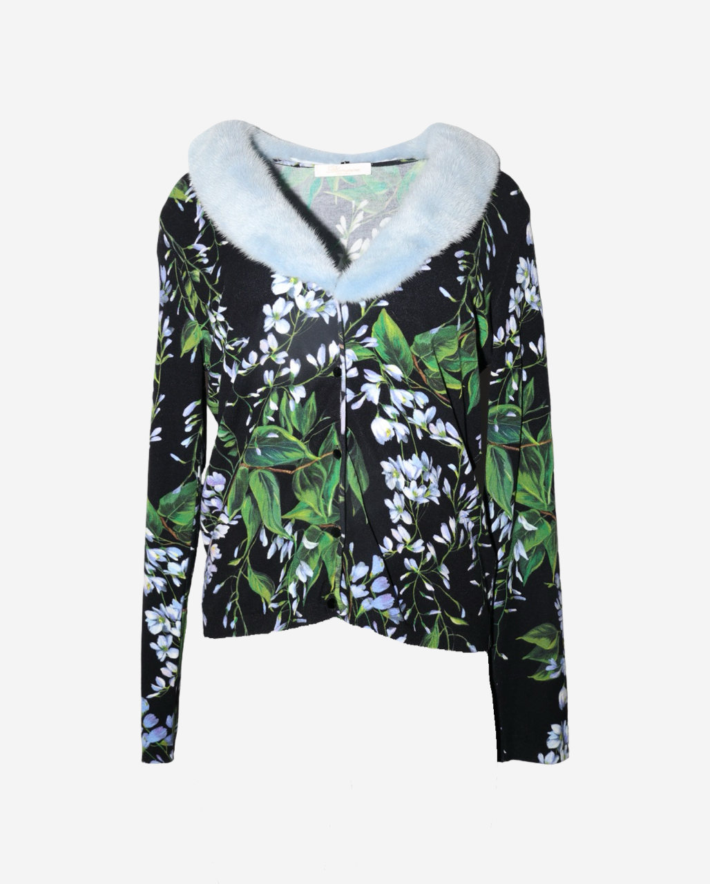 Suéter Blumarine Fur Floral 48 IT