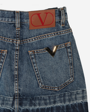 Falda Valentino Denim 36 IT