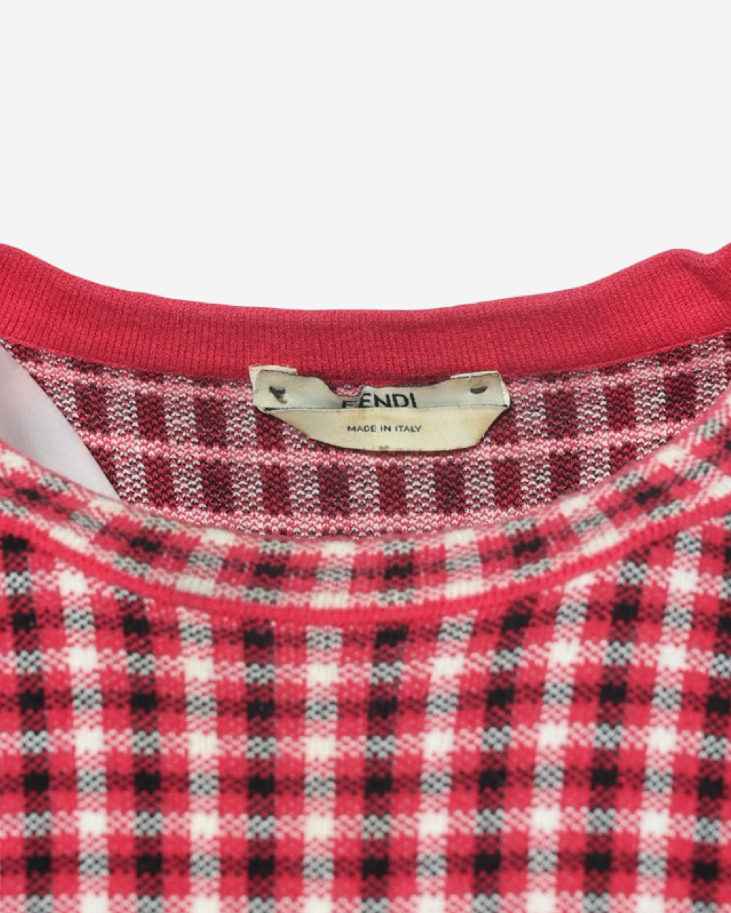 Vestido Fendi Plaid 40 IT
