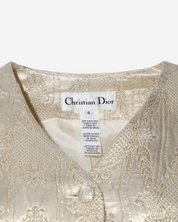 Chaleco Dior Bordado 36 FR