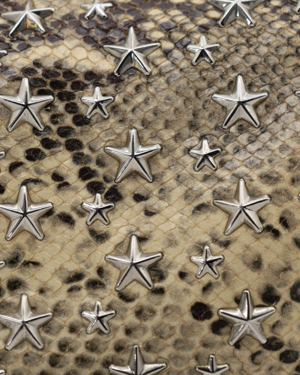 Jimmy Choo Snake and Stars Clutch Bag