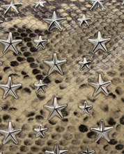 Jimmy Choo Snake and Stars Clutch Bag