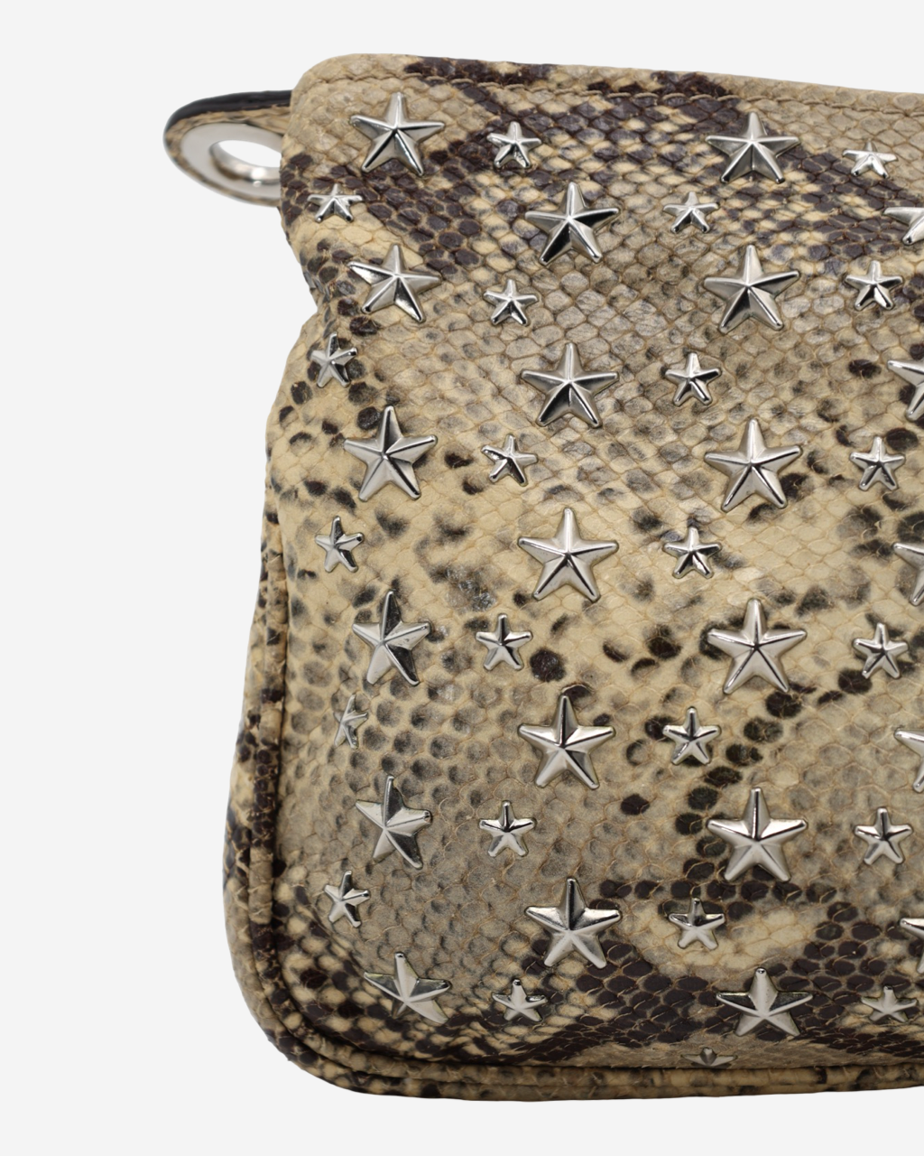 Jimmy Choo Snake and Stars Clutch Bag