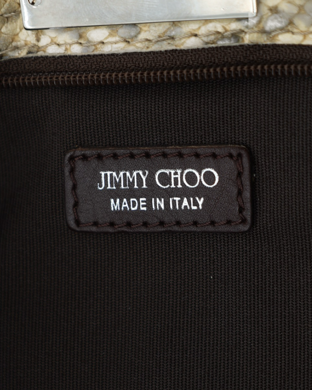 Jimmy Choo Snake and Stars Clutch Bag