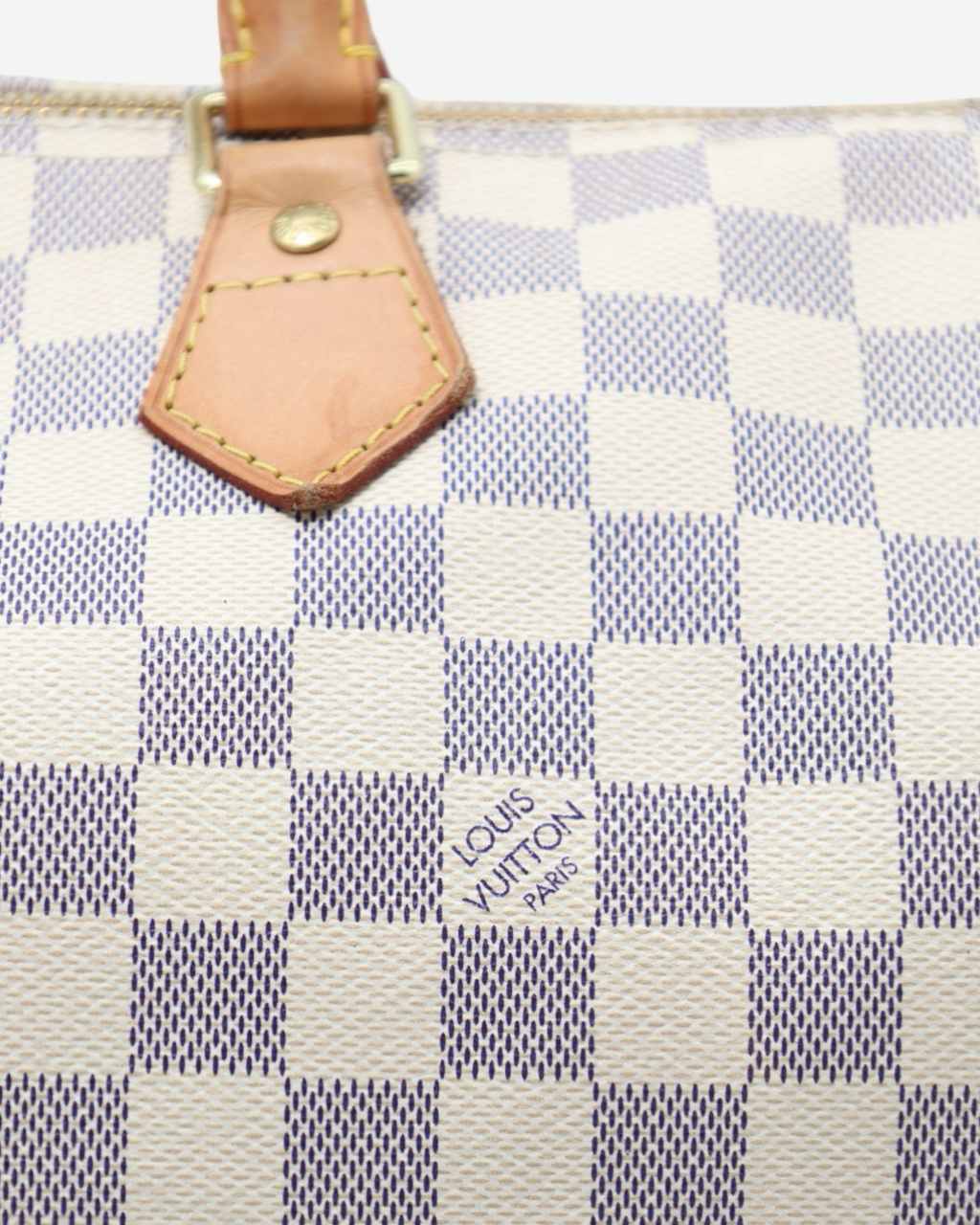 Louis Vuitton Speedy 35 Damier Azur Bag 2011