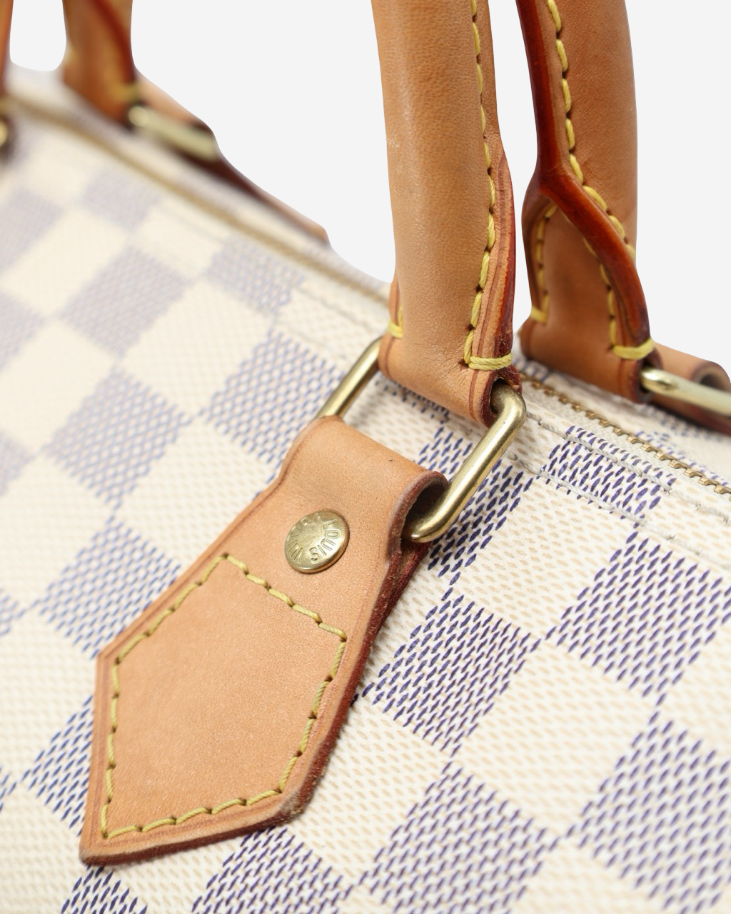 Louis Vuitton Speedy 35 Damier Azur Bag 2011