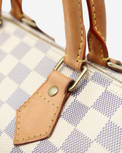 Louis Vuitton Speedy 35 Damier Azur Bag 2011
