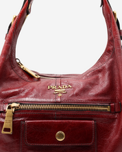 Prada Vitello Hobo Bag