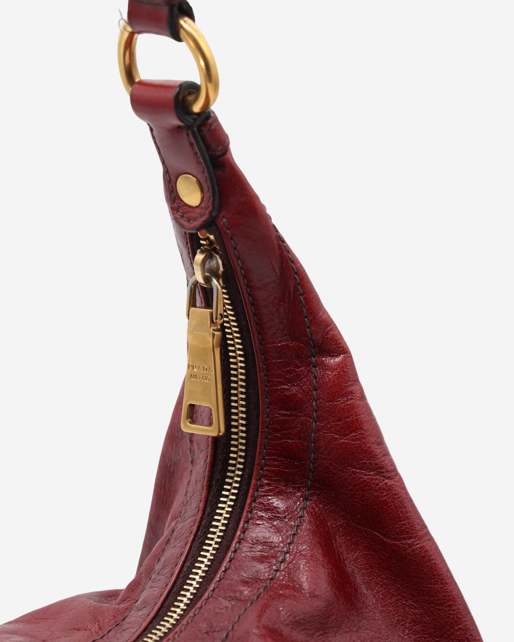 Prada Vitello Hobo Bag